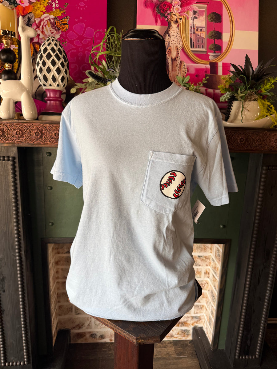Baseball Pocket Tee