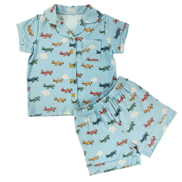 Airplane Button up set