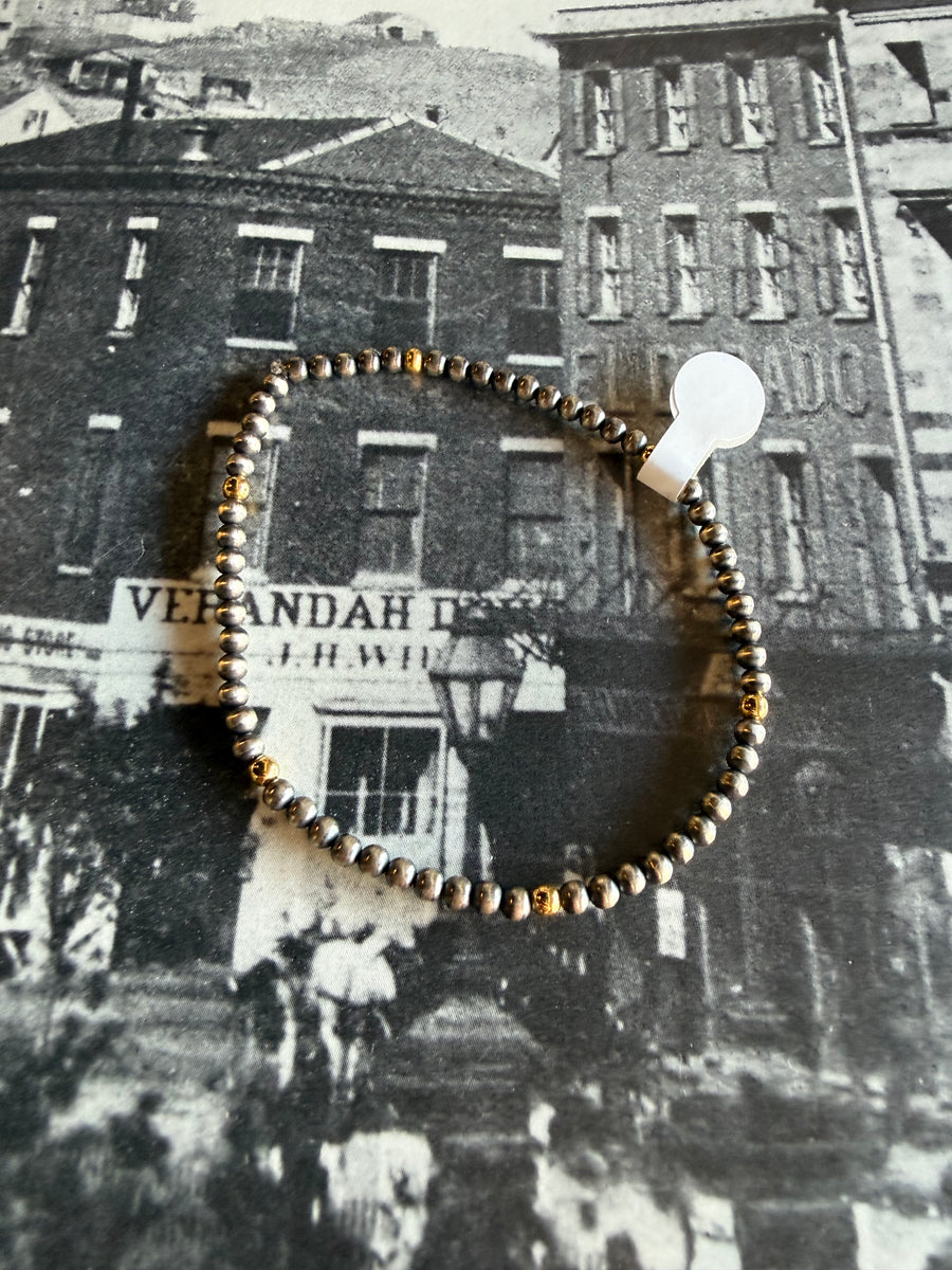 Stretch Bracelet w/ 14K