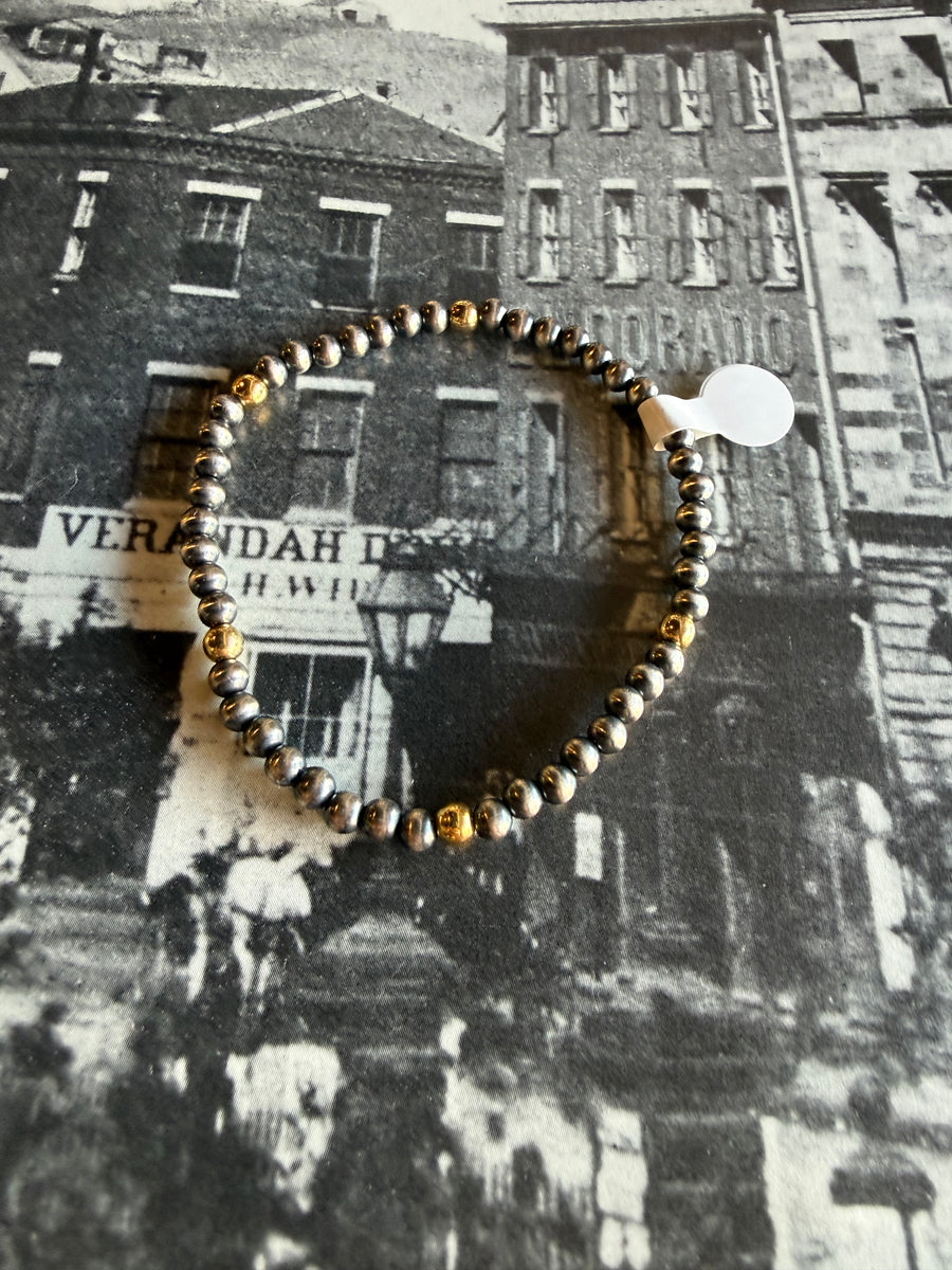Stretch Bracelet w/ 14K