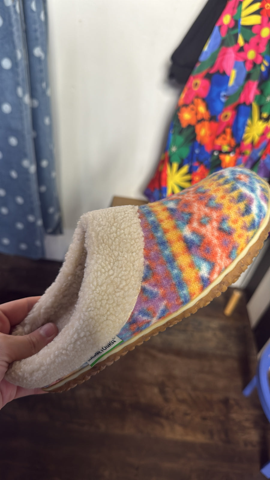 Minnetonka Hard Bottom House Shoes - Sunset