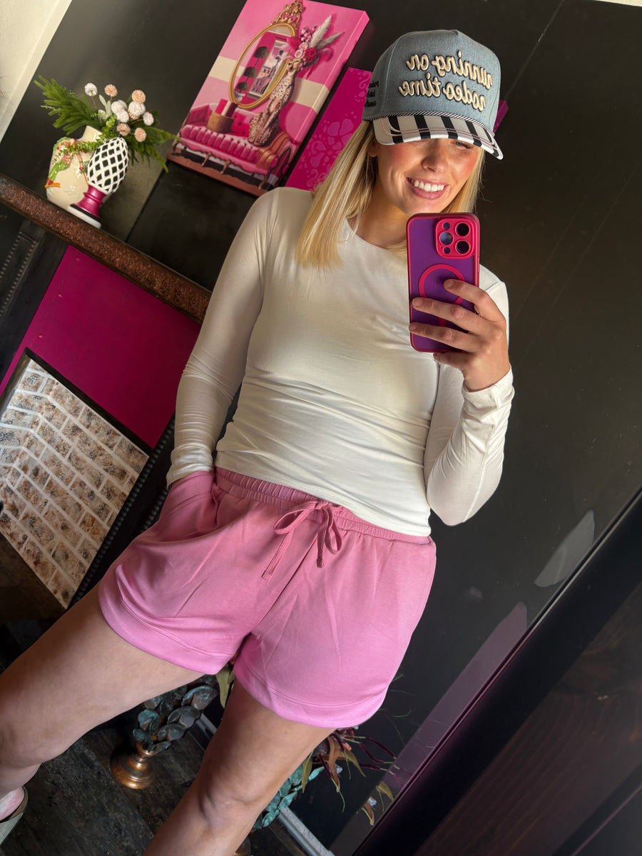 W54 Cloud Shorts - Pink