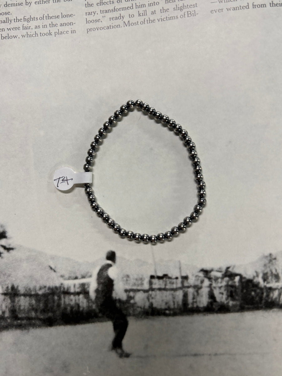 T-4 4mm stretch bracelet