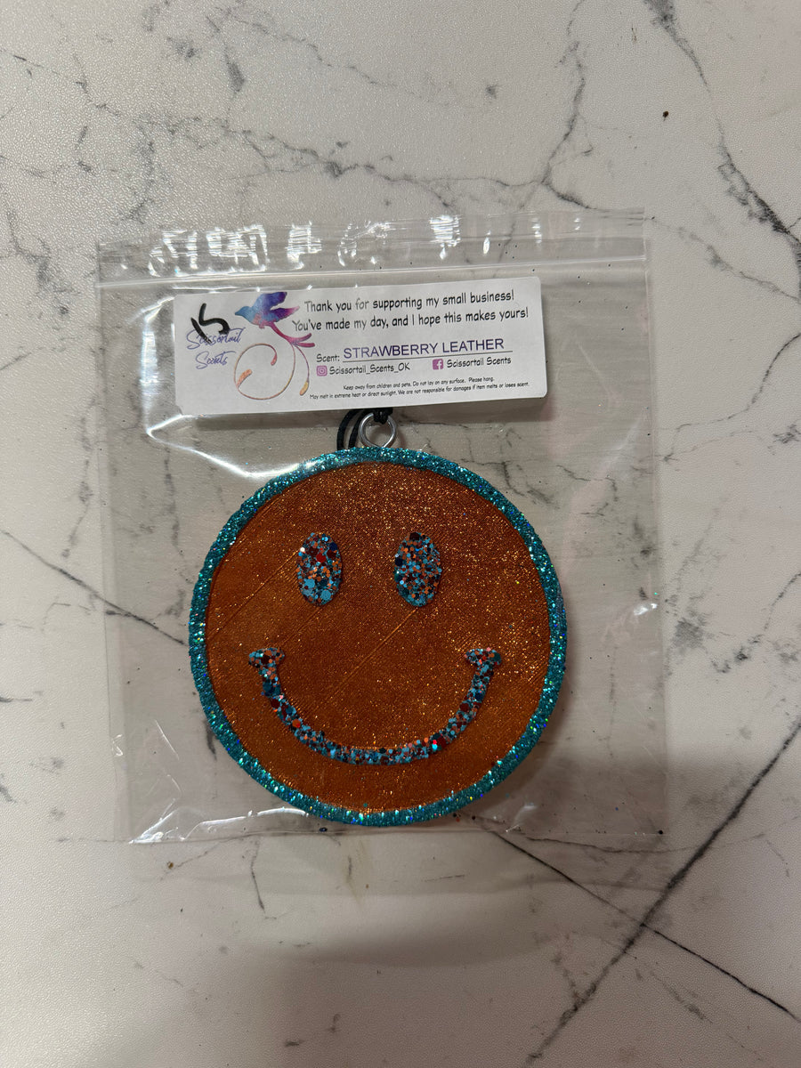 Orange Smiley Freshie
