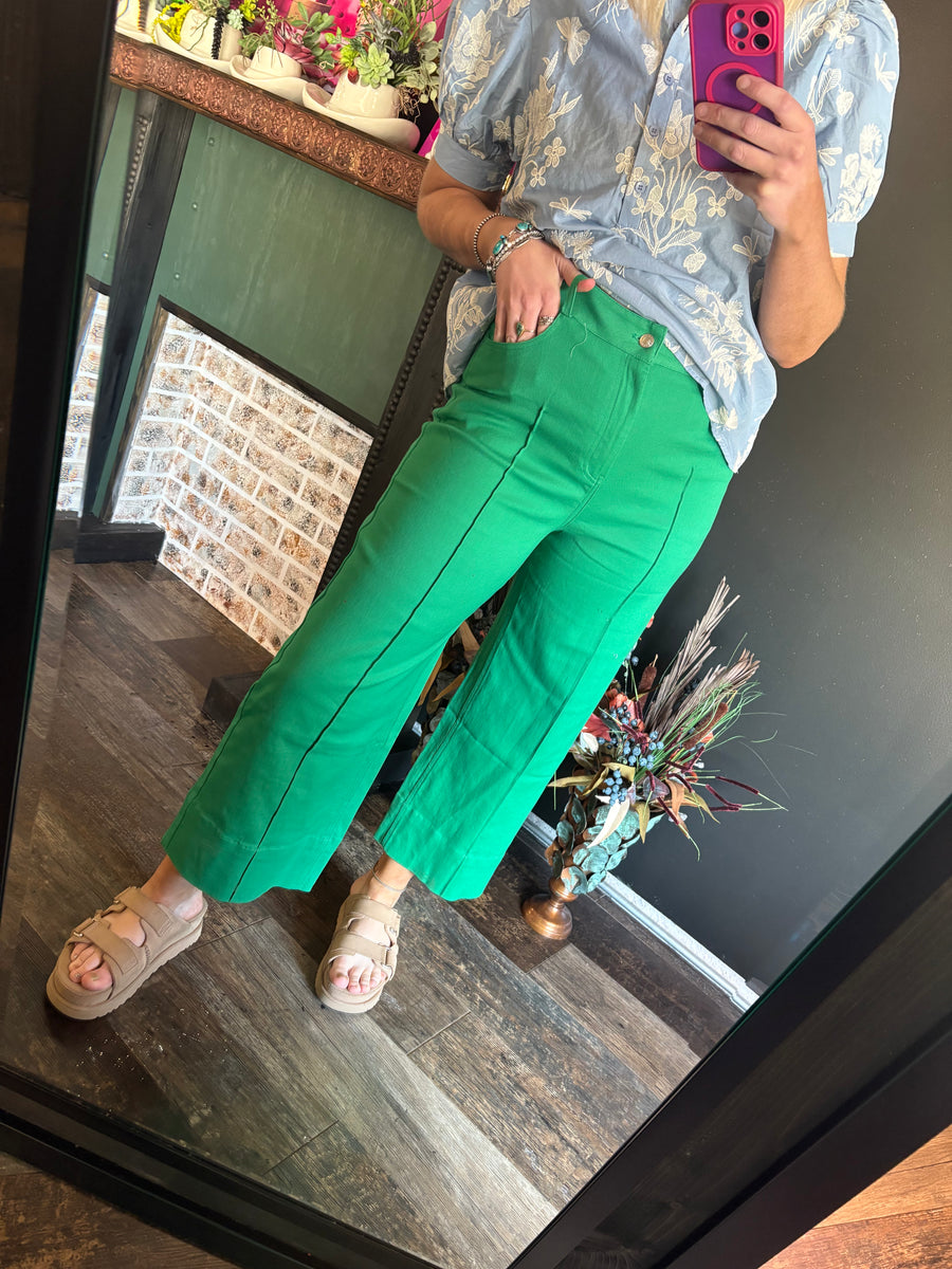W121 Green Pants
