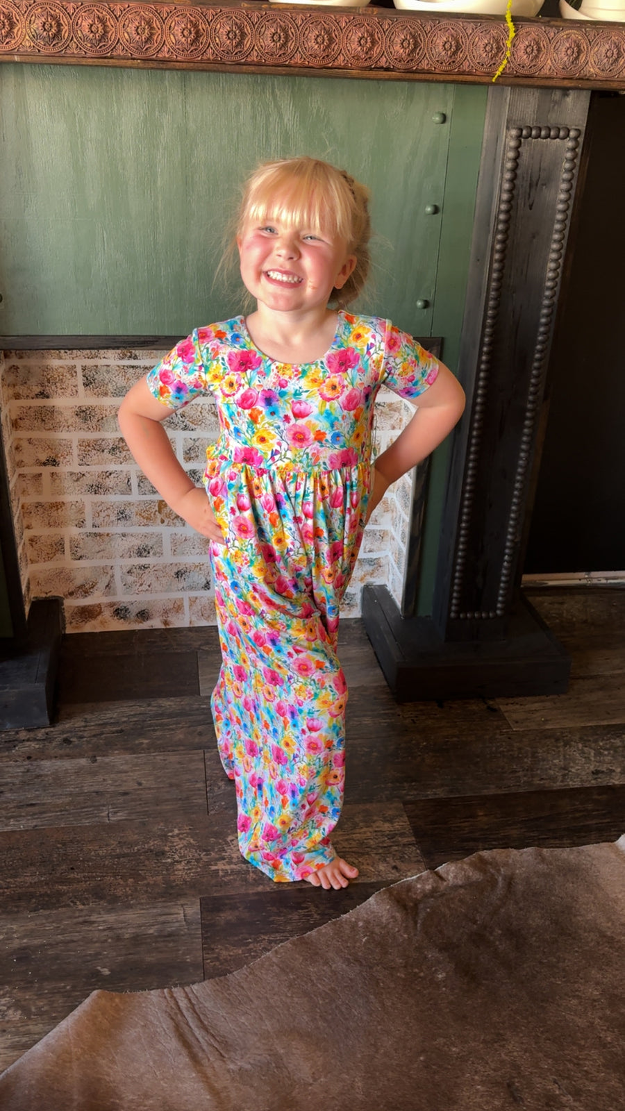 Floral Bamboo Romper
