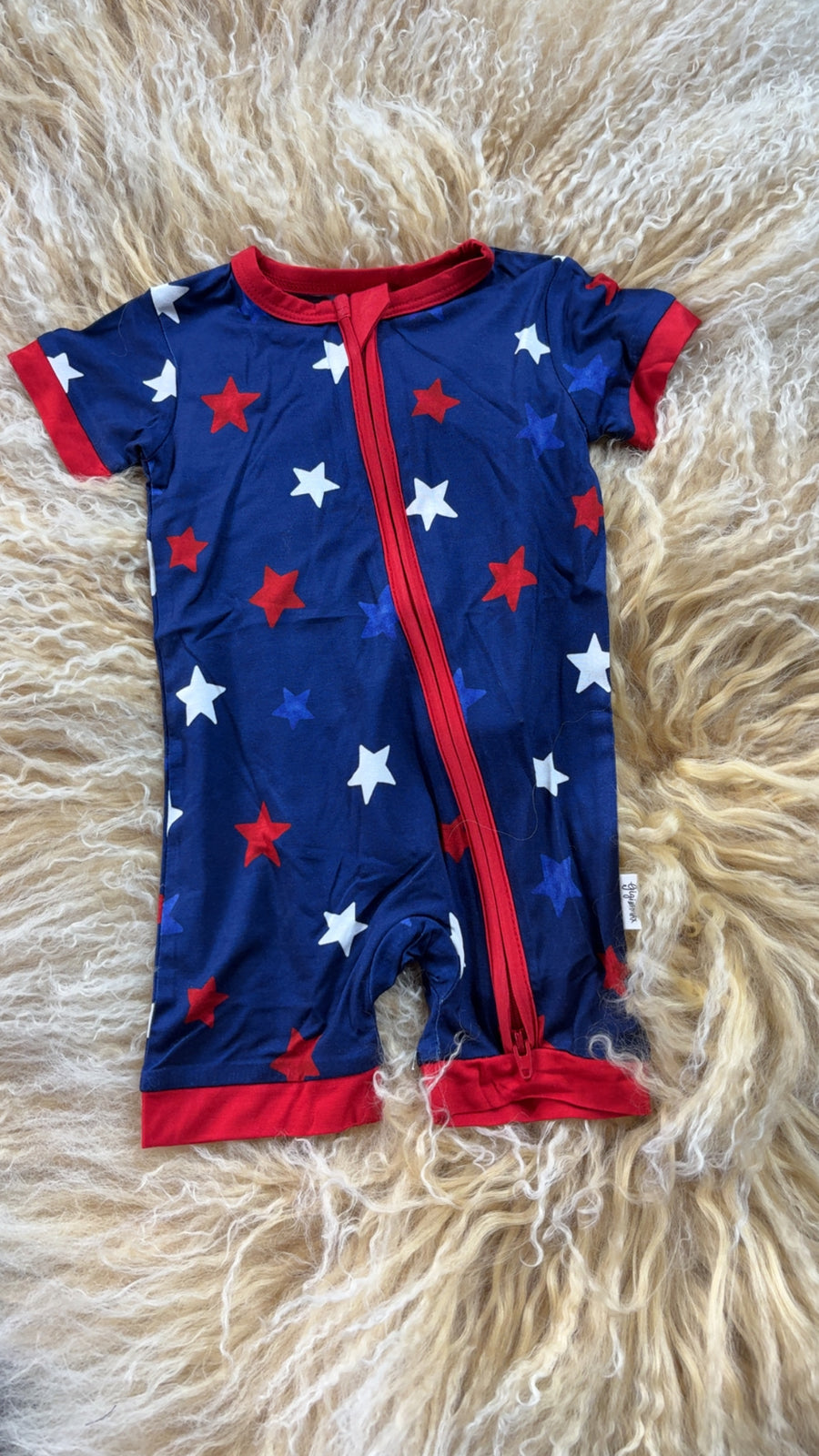 Red, White, & Blue Romper