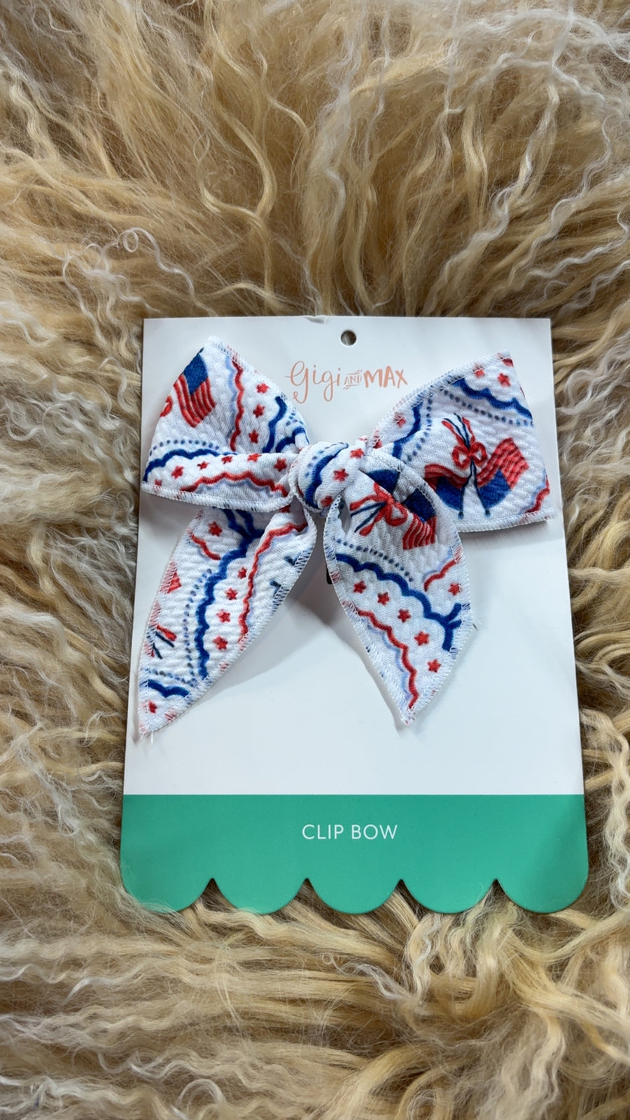 4th of July Bow