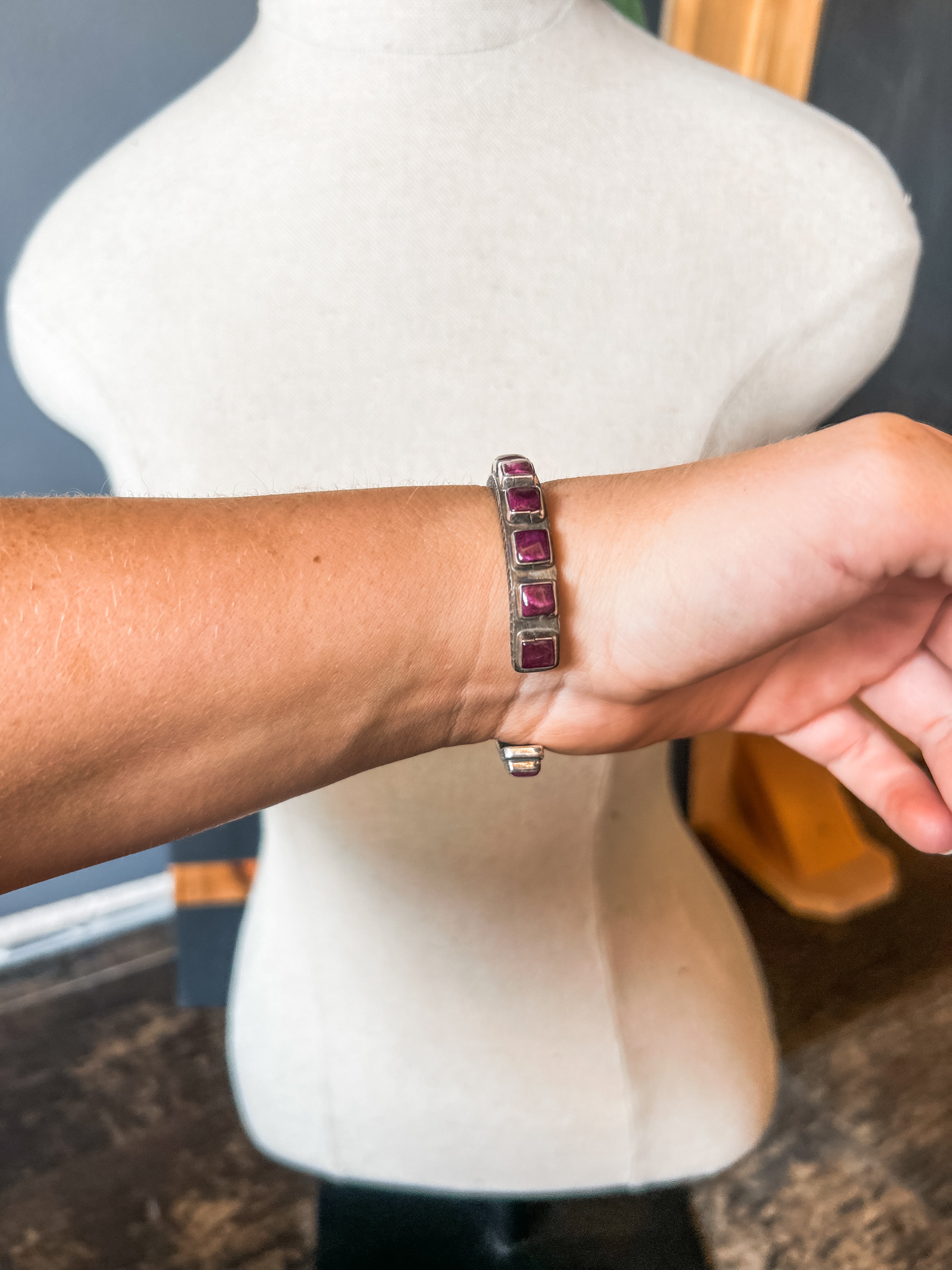 Purple spiny cuff