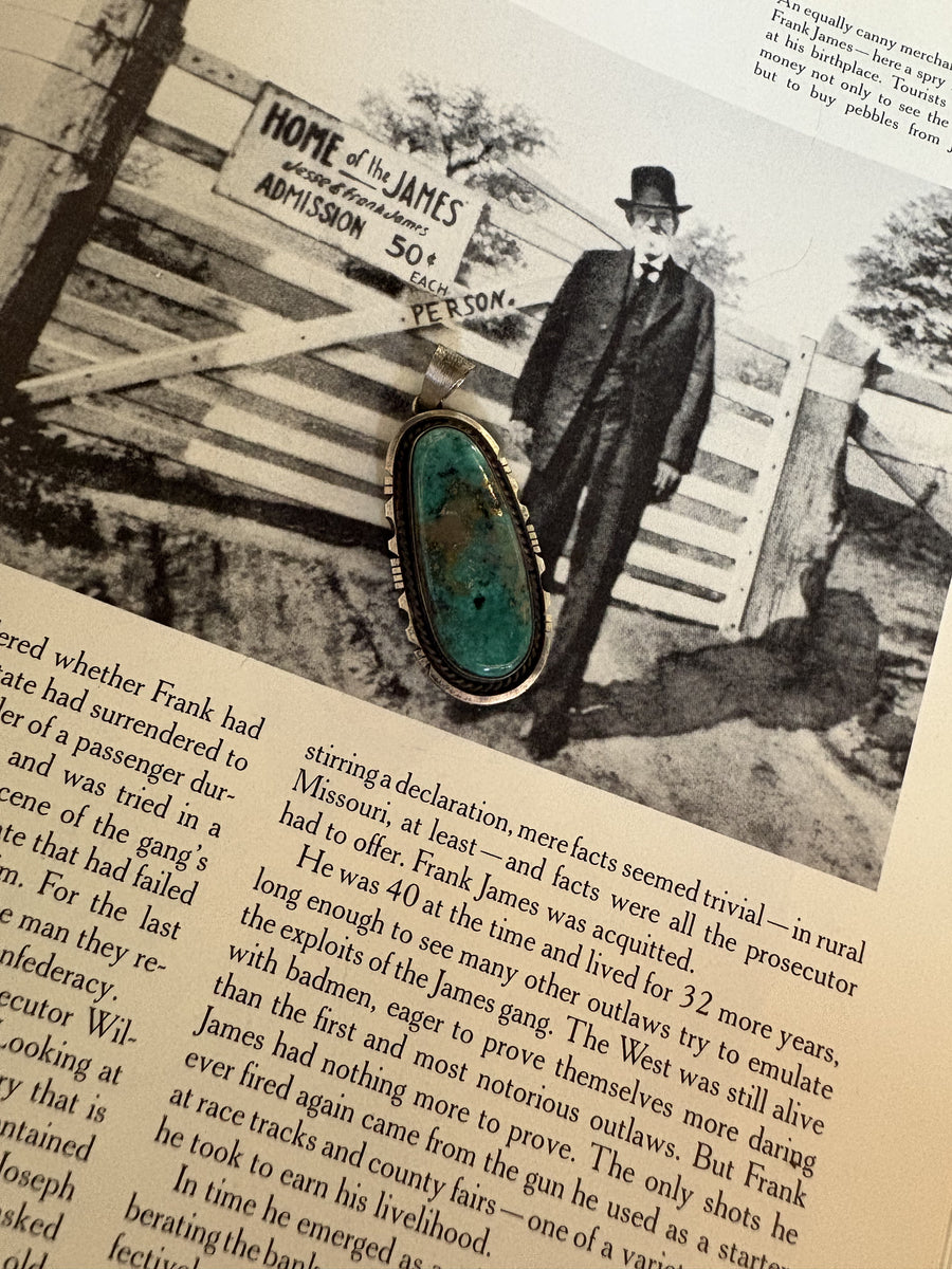 T39 Turquoise Pendant