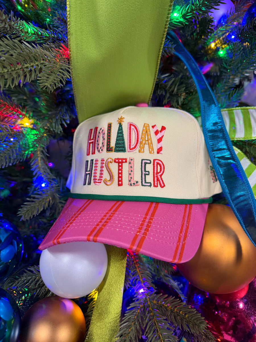 Holiday hustler canvas cap
